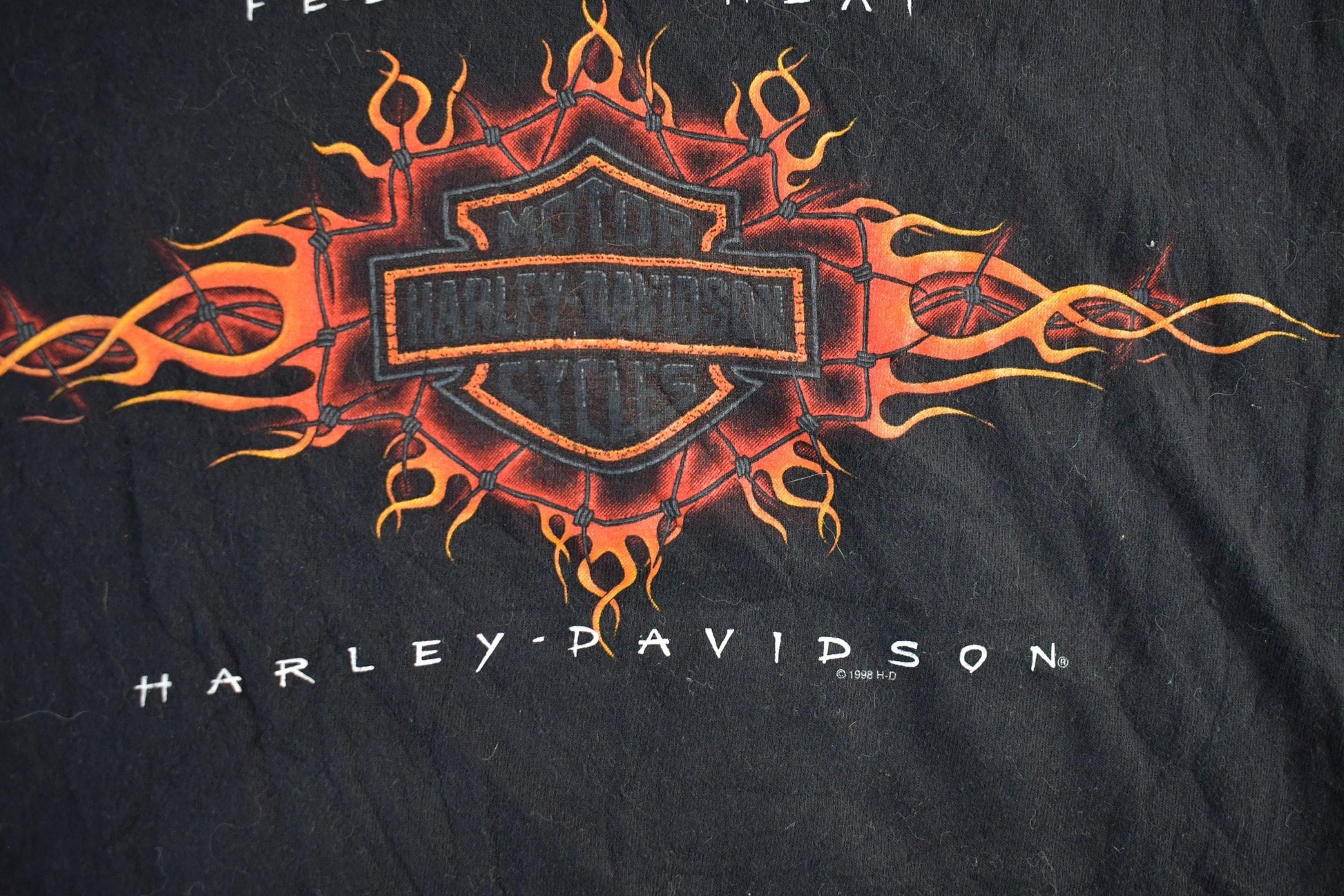 Vintage 2000 Harley Davidson Sturgis Black Hills Rally T-Shirt Men's Large from propervintagecanada