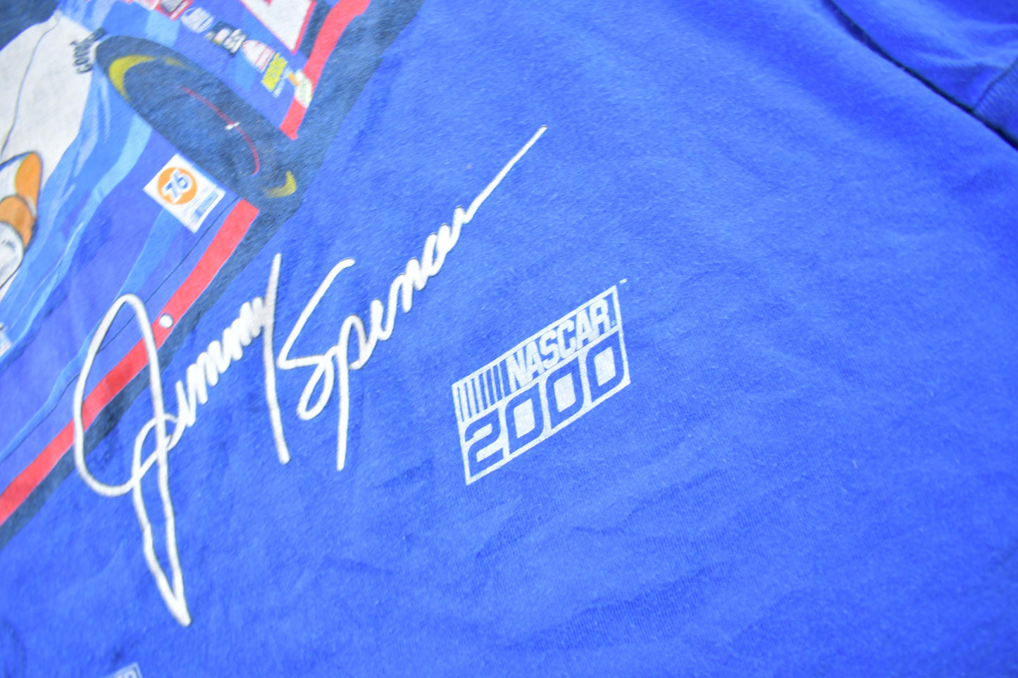 Vintage 2000 Jimmy Spencer NASCAR Racing Long Sleeve T-Shirt Men's 2XL from propervintagecanada