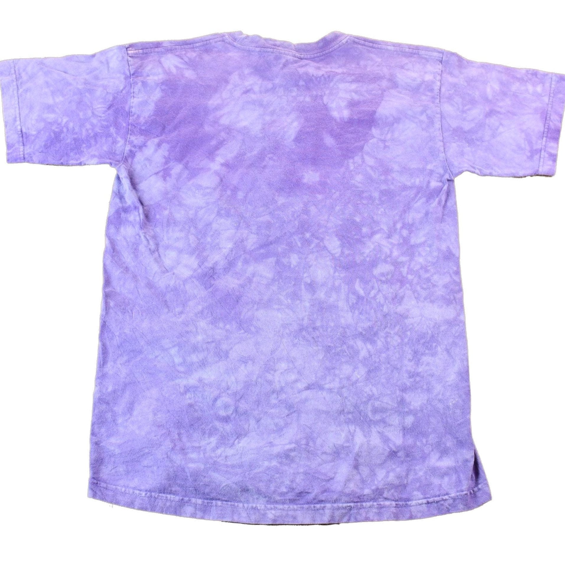 Vintage 2000 Purple The Mountain Clown Fish Aquatic Reef Tie Dye Graphic T-Shirt Men's Medium from propervintagecanada