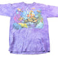 Vintage 2000 Purple The Mountain Clown Fish Aquatic Reef Tie Dye Graphic T-Shirt Men's Medium from propervintagecanada