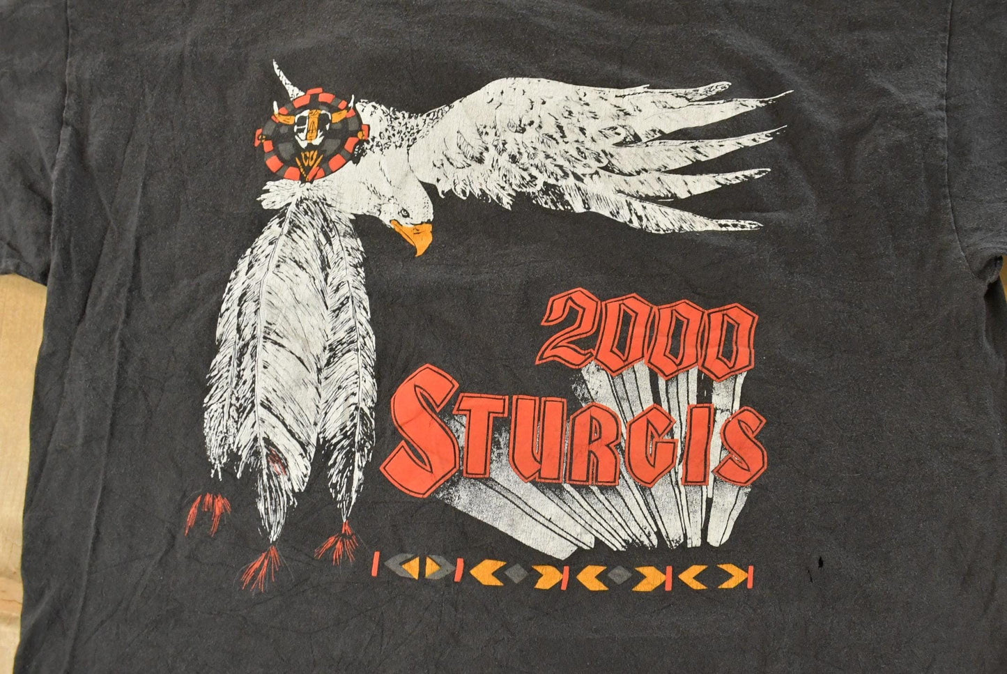 Vintage 2000 Sturgis Motorcycles Graphic T-Shirt Men's 2XL /Biker Rally Tee / Y2K Motorcycle Rally T-Shirt from propervintagecanada