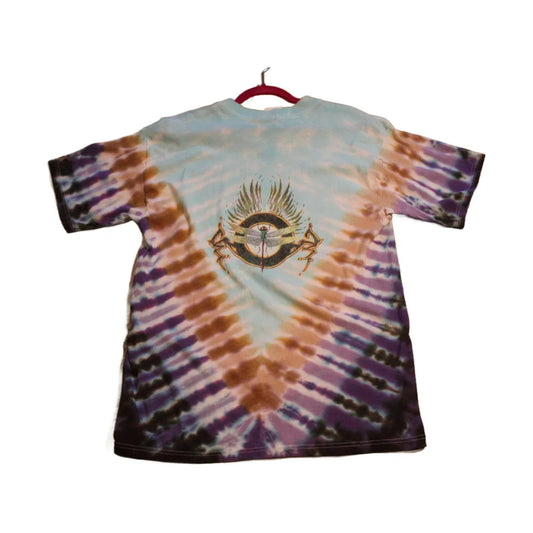 Vintage 2000 The Grateful Dead Tie Dye Eyeball Graphic Band T Shirt from propervintagecanada