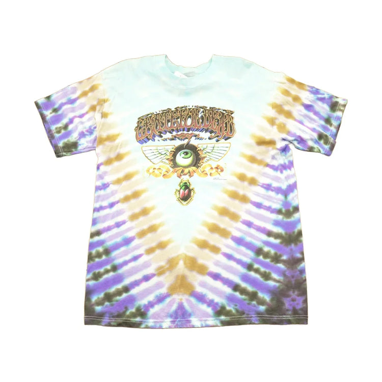 Vintage 2000 The Grateful Dead Tie Dye Eyeball Graphic Band T Shirt from propervintagecanada