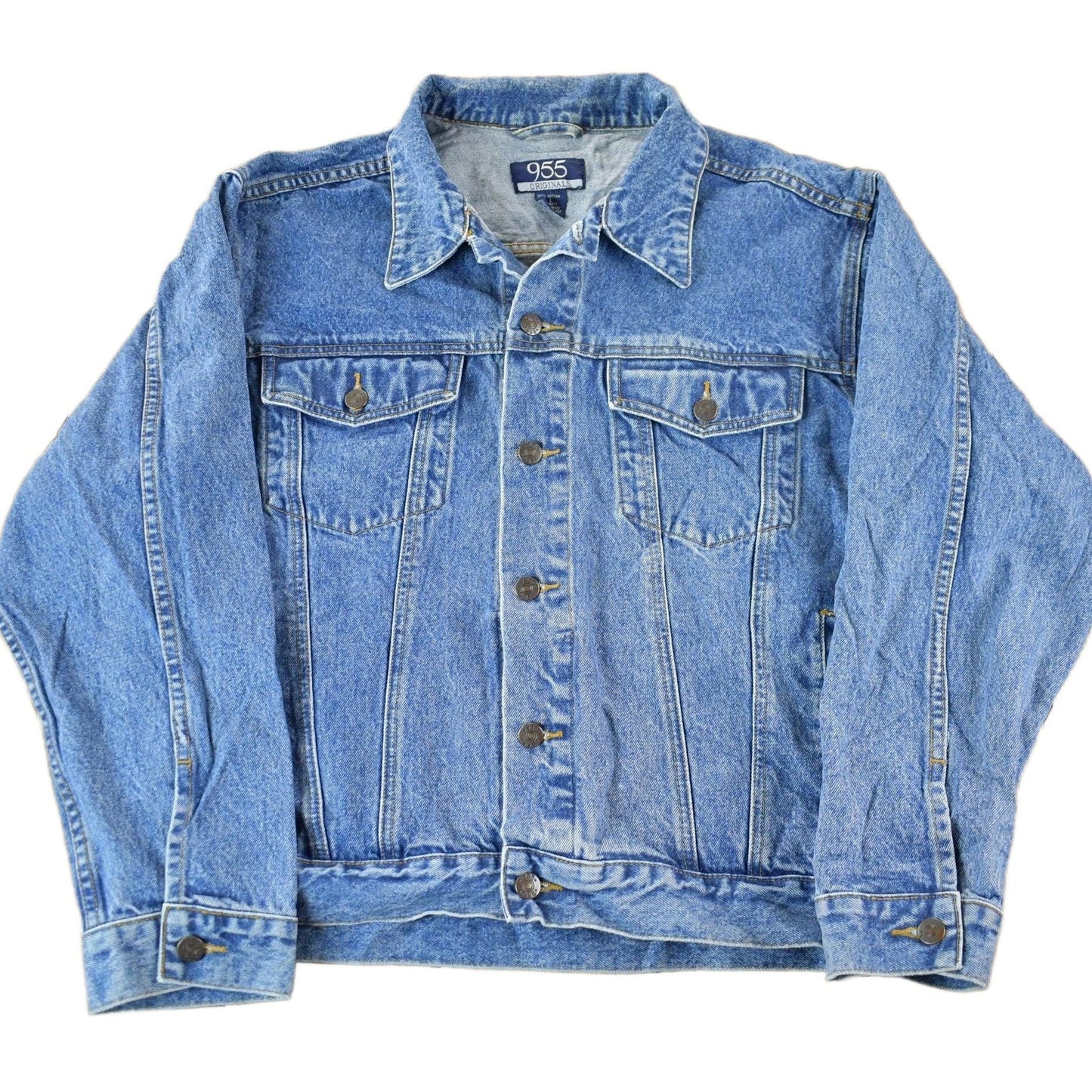 Vintage 2000s 955 Originals Denim Jean Jacket Men's M from propervintagecanada