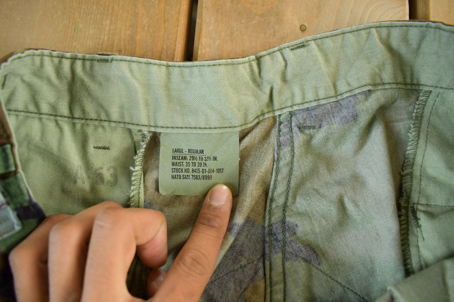 Vintage 2000s Army Woodland Camouflage Cargo Pants Men's 38 x 21