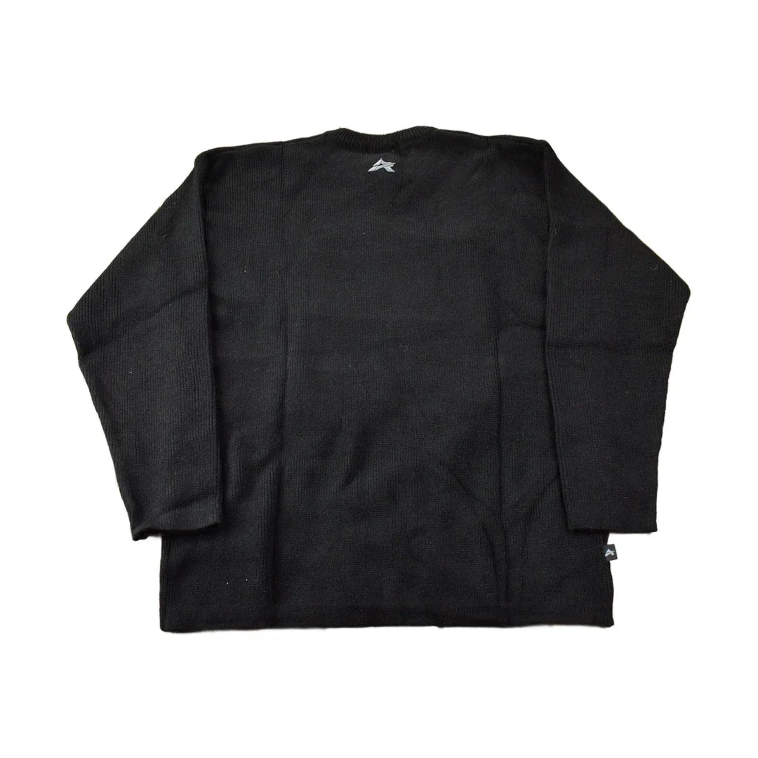 Vintage 2000s Avirex Embroidered Deadstock Knit Crewneck Sweater Size L from propervintagecanada