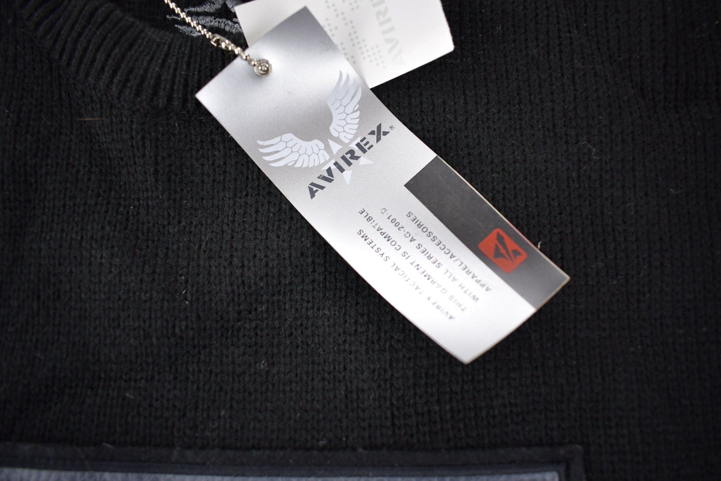 Vintage 2000s Avirex Embroidered Deadstock Knit Crewneck Sweater Size L from propervintagecanada