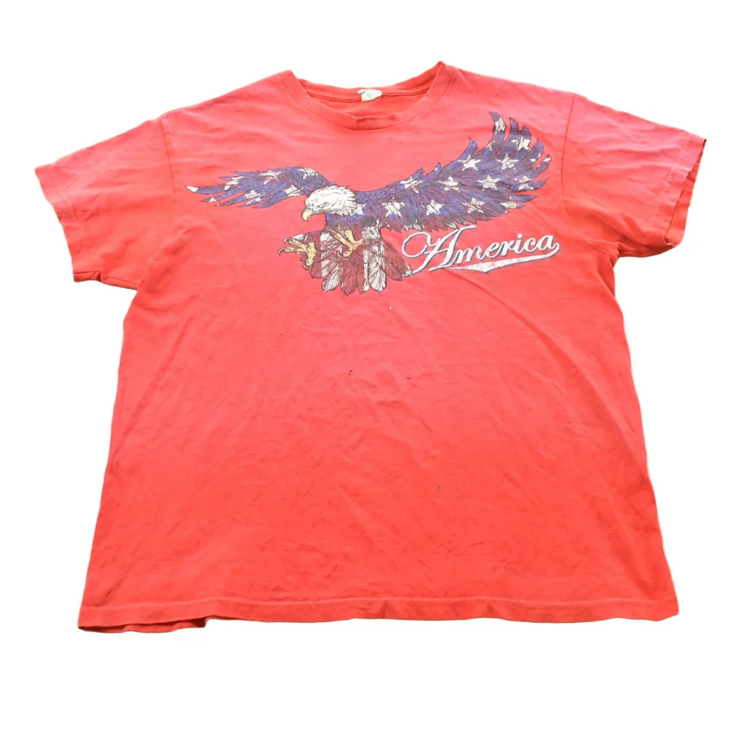 Vintage 2000s Bald Eagle America Souvenir T-Shirt Men's XL Men's Large from propervintagecanada