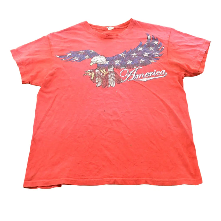 Vintage 2000s Bald Eagle America Souvenir T-Shirt Men's XL Men's Large from propervintagecanada