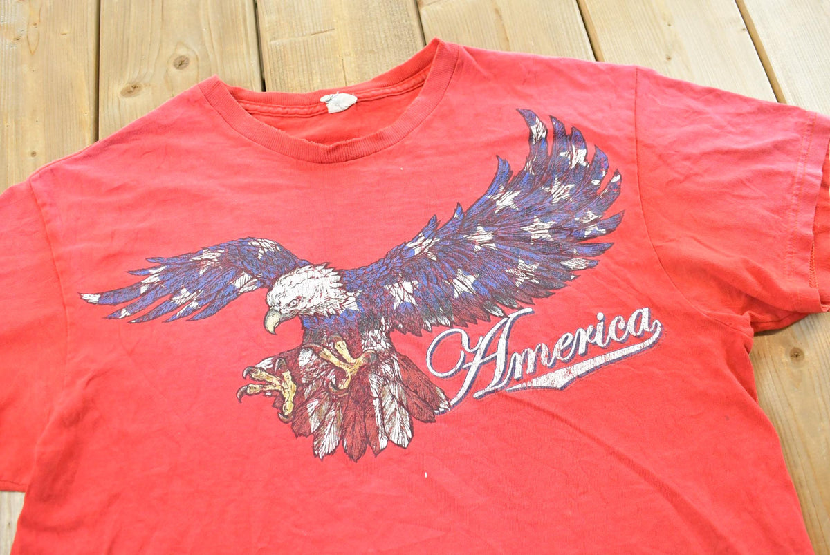 Vintage 2000s Bald Eagle America Souvenir T-Shirt Men's XL Men's Large from propervintagecanada