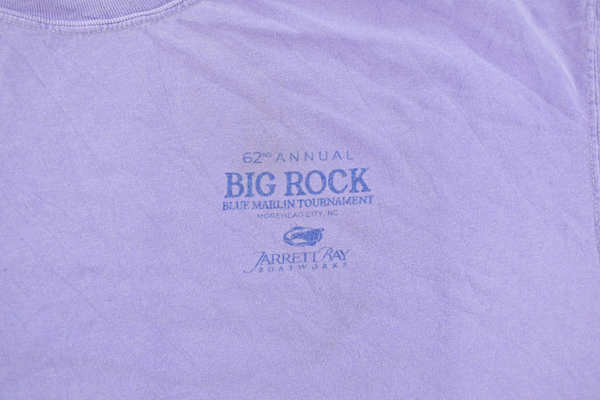 Vintage 2000s Big Rock Fishing Graphic Print T-Shirt Men's 2XL from propervintagecanada