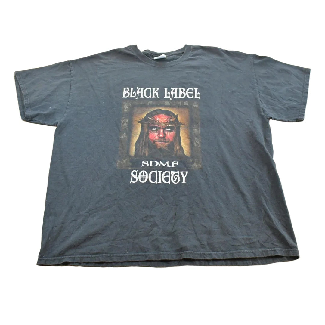 Vintage 2000s Black Label Society Faith is Blind Jesus Band T-Shirt Men's 2XL from propervintagecanada