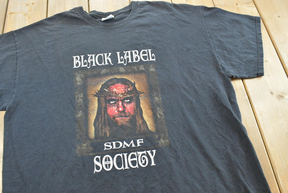 Vintage 2000s Black Label Society Faith is Blind Jesus Band T-Shirt Men's 2XL from propervintagecanada