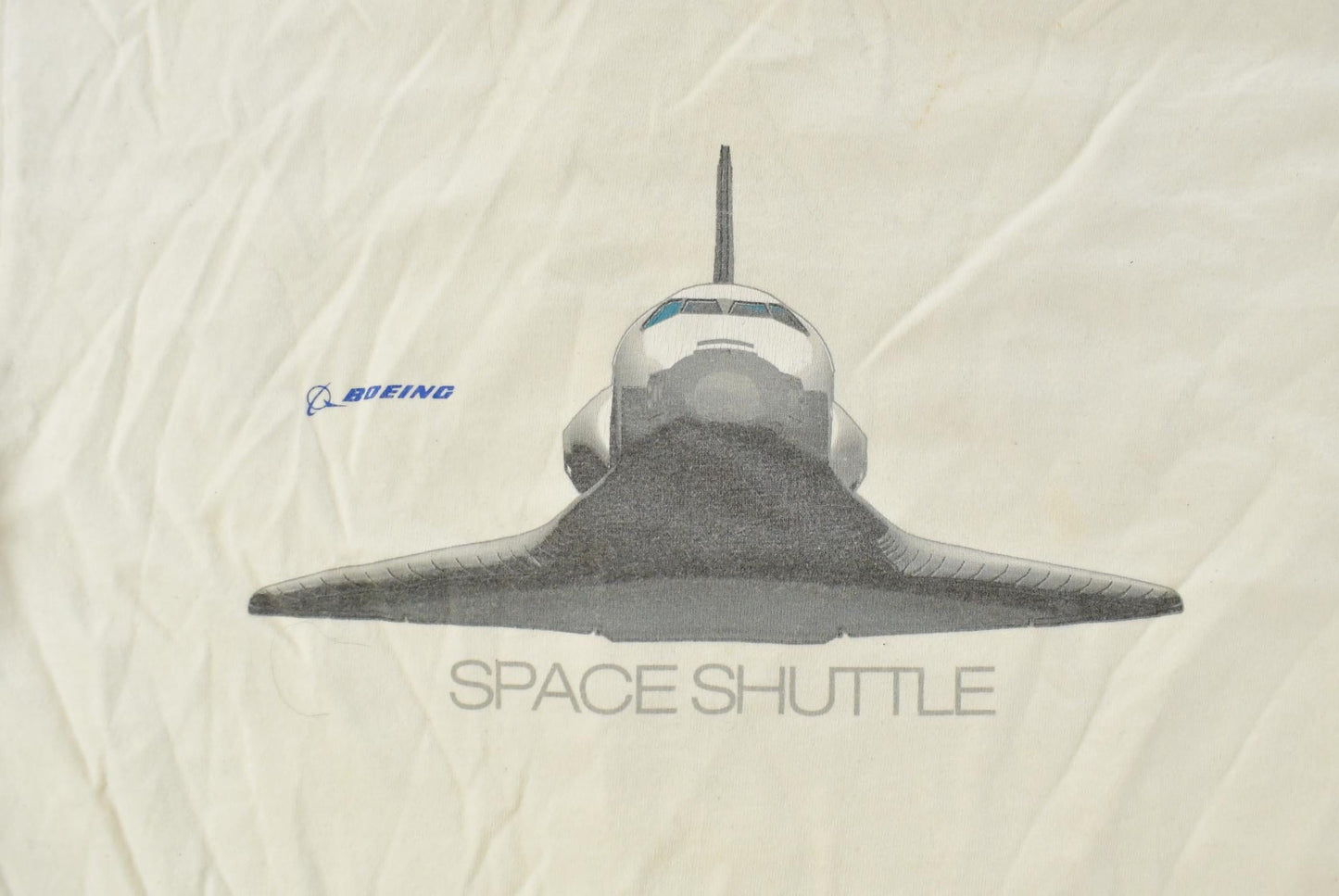 Vintage 2000s Boeing Space Shuttle Graphic T-Shirt Men's Small / Streetwear / Airplane T-Shirt from propervintagecanada