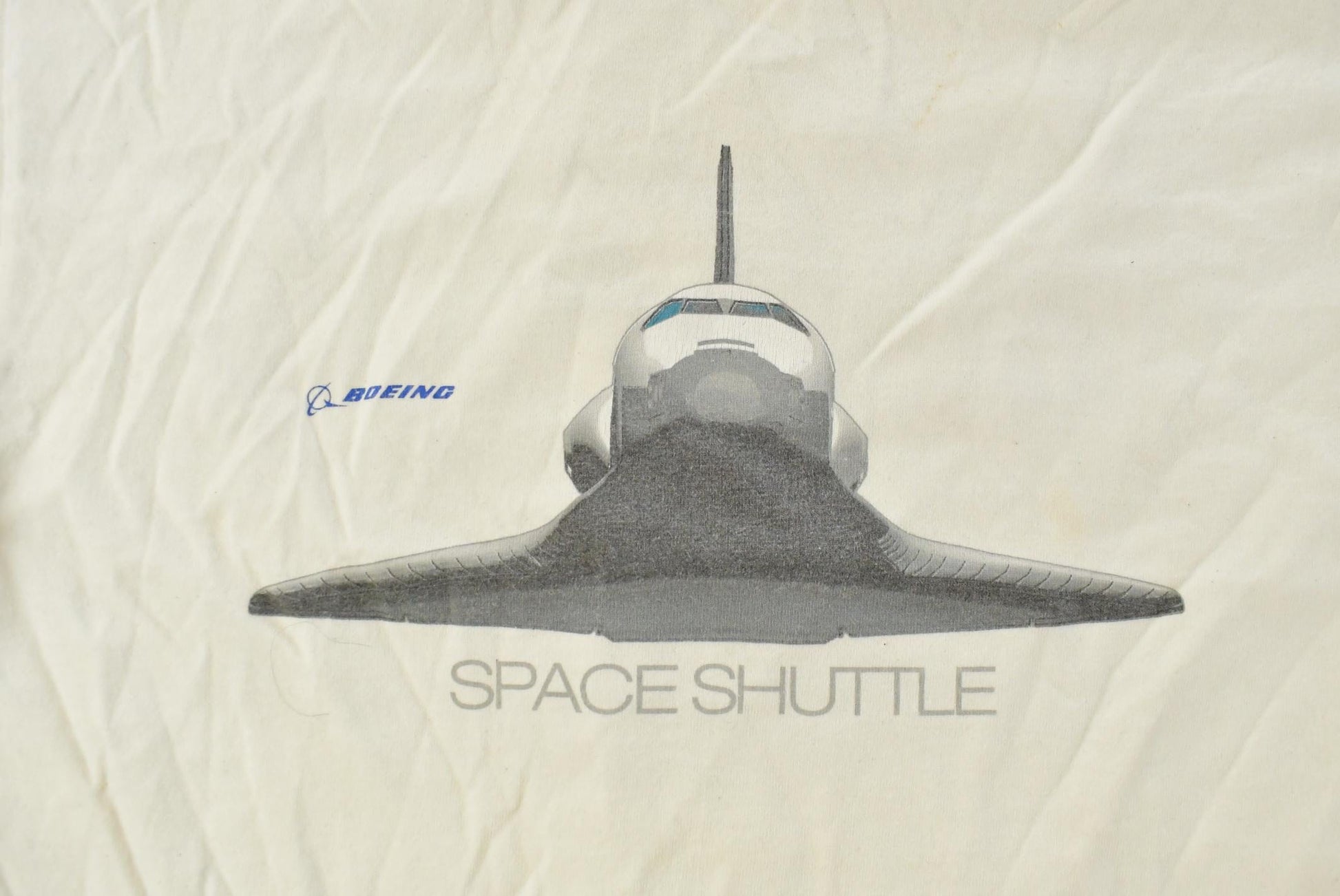 Vintage 2000s Boeing Space Shuttle Graphic T-Shirt Men's Small / Streetwear / Airplane T-Shirt from propervintagecanada