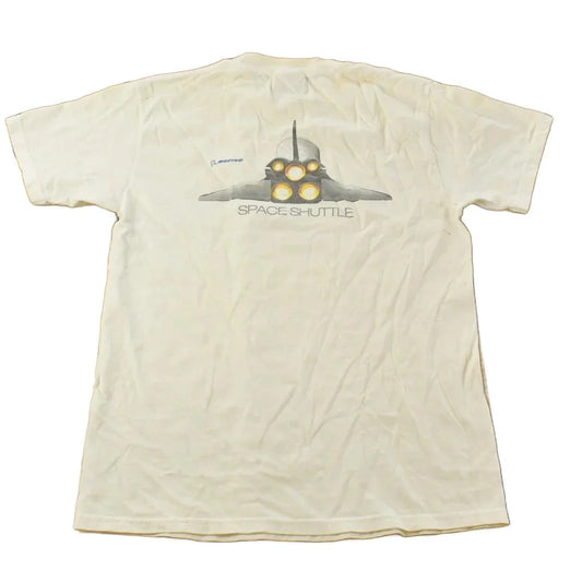 Vintage 2000s Boeing Space Shuttle Graphic T-Shirt Men's Small / Streetwear / Airplane T-Shirt from propervintagecanada