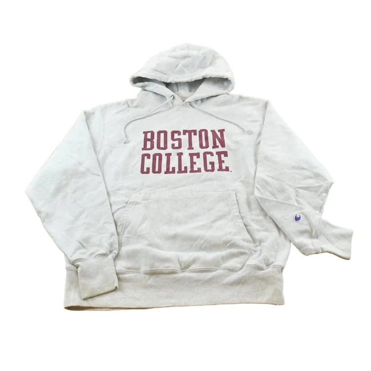 Vintage 2000s Boston College Champion Collegiate Reverse Weave Hoodie Sweatshirt Men's M from propervintagecanada
