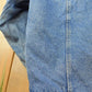 Vintage 2000s Bugle Boy Denim Jean Sherpa Jacket Men's L / Outdoorsman / 00s Streetwear / Y2K Outerwear from propervintagecanada