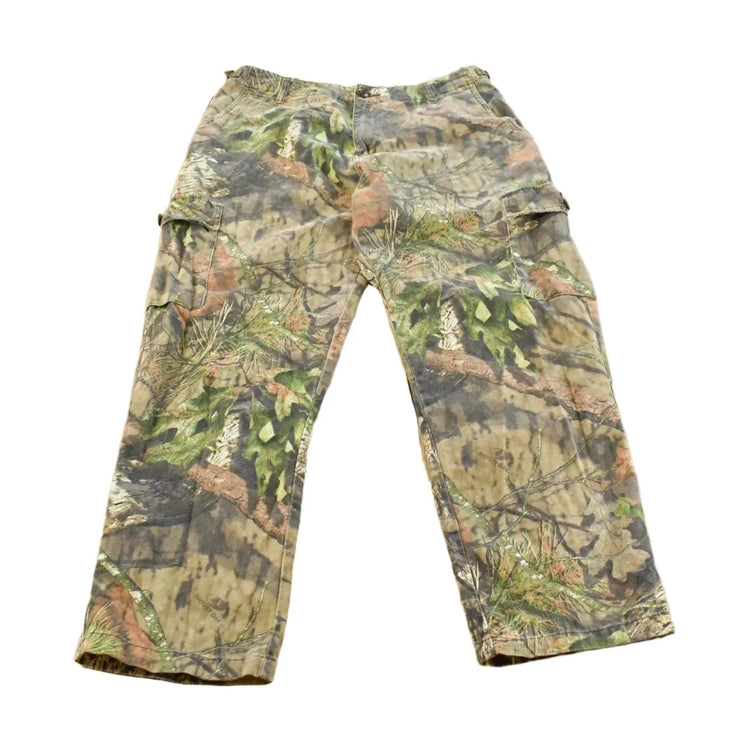 Vintage 2000s Cabela's Forest Tree Camo Cargo Hunting Pants Men's 38 x 30 from propervintagecanada