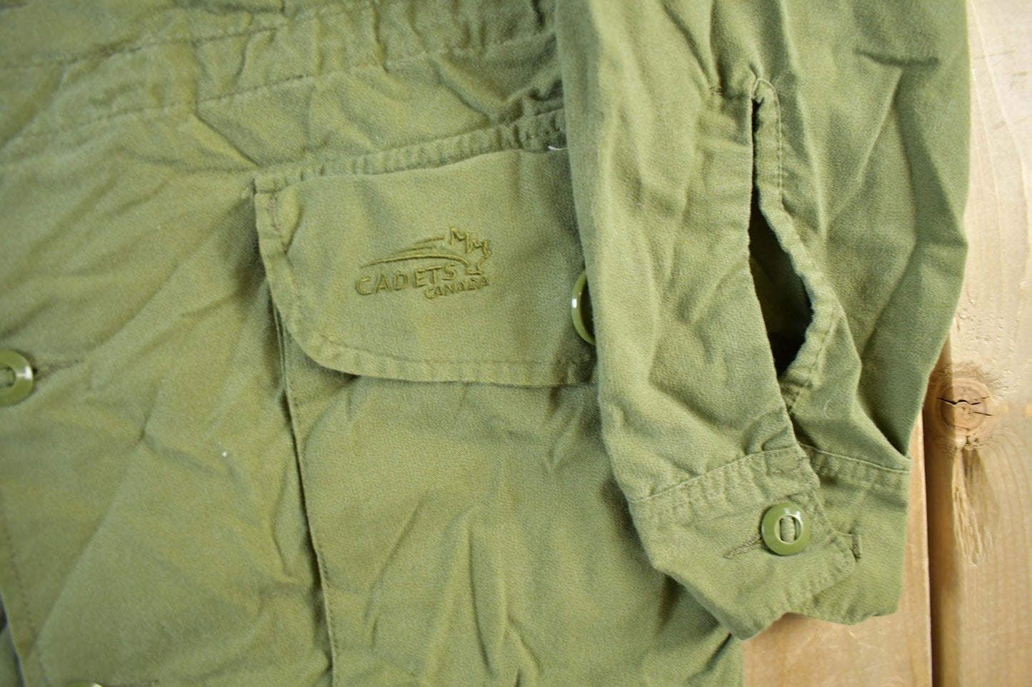 Vintage 2000s Cadets Military Jacket Men's Large from propervintagecanada