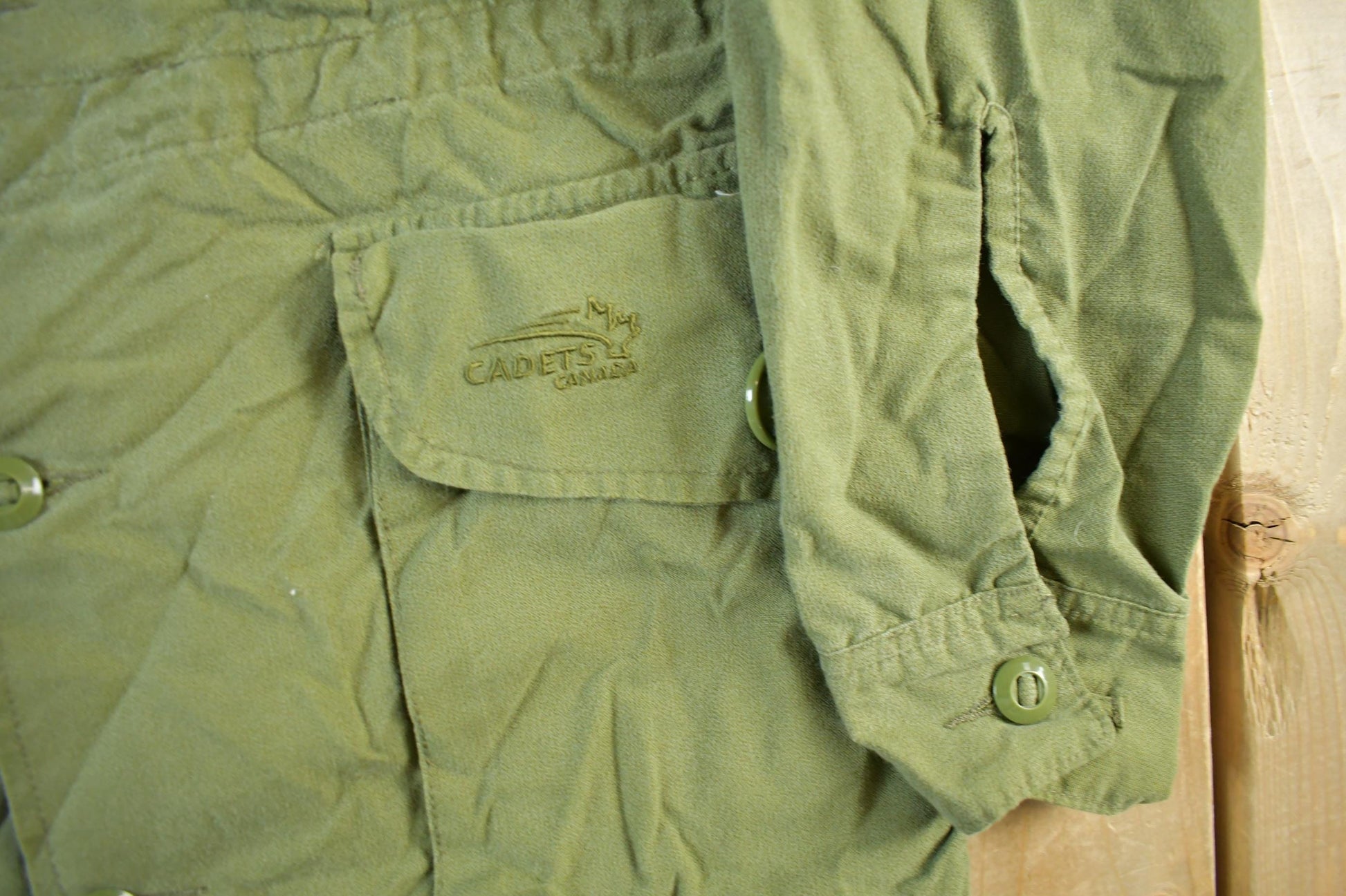 Vintage 2000s Cadets Military Jacket Men's Large from propervintagecanada