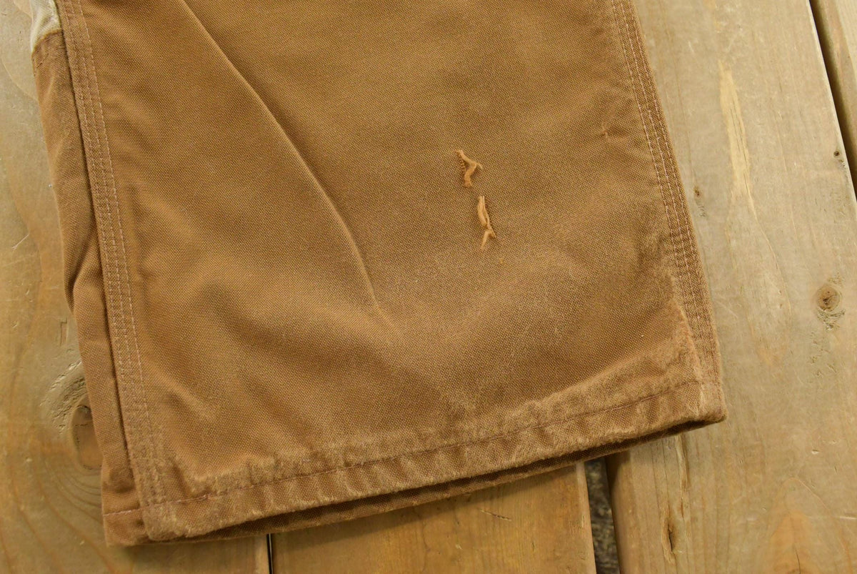 Vintage 2000s Carhartt Bushwhacker Double Knee Canvas Pants Men's 40 x 29 from propervintagecanada