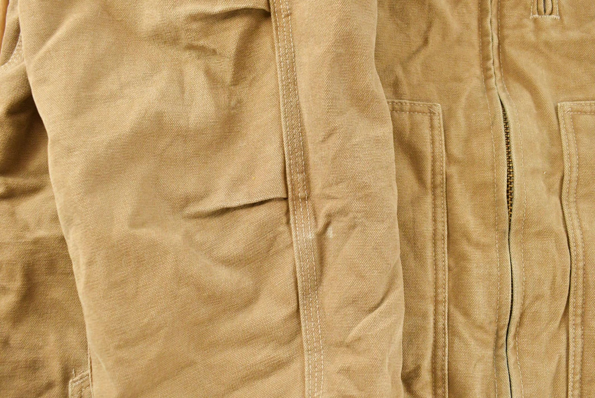Vintage 2000s Carhartt C61 Duck Ridge Sherpa Lined Coat Jacket Men's 3XL / Outerwear / Y2K Outdoorsman / 00s Outdoors from propervintagecanada