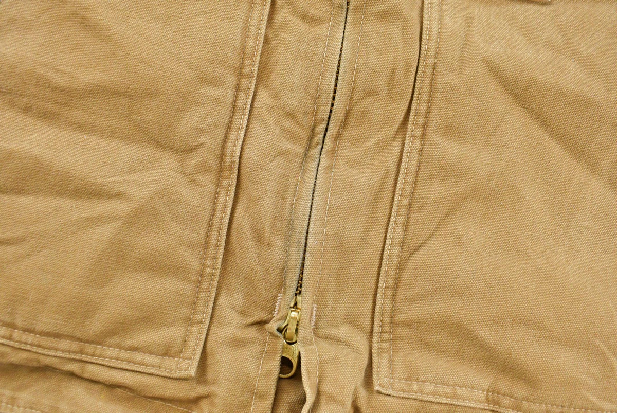 Vintage 2000s Carhartt C61 Duck Ridge Sherpa Lined Coat Jacket Men's 3XL / Outerwear / Y2K Outdoorsman / 00s Outdoors from propervintagecanada