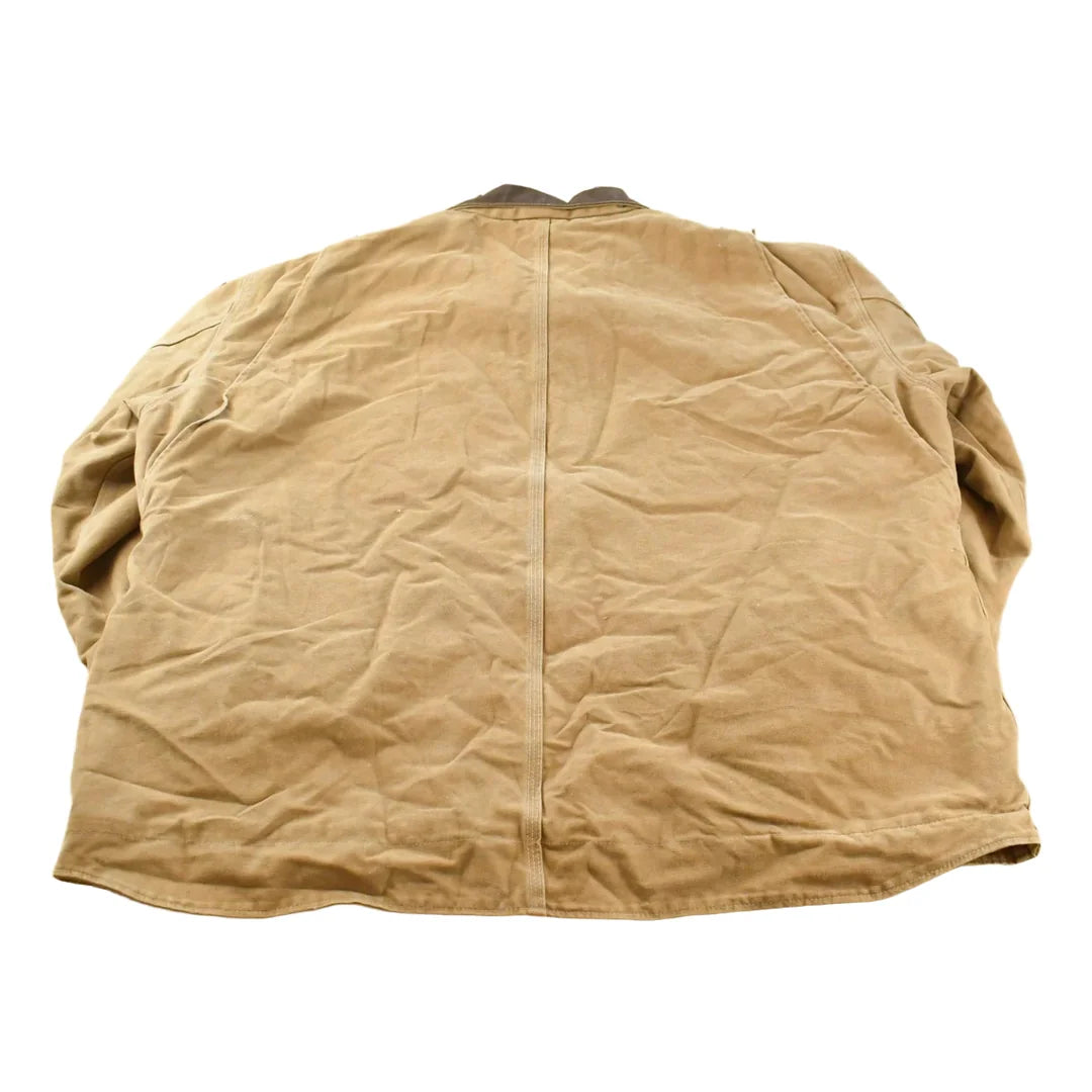 Vintage 2000s Carhartt C61 Duck Ridge Sherpa Lined Coat Jacket Men's 3XL / Outerwear / Y2K Outdoorsman / 00s Outdoors from propervintagecanada