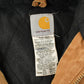 Vintage 2000s Carhartt Canvas Hooded Jacket Men's 2XL from propervintagecanada