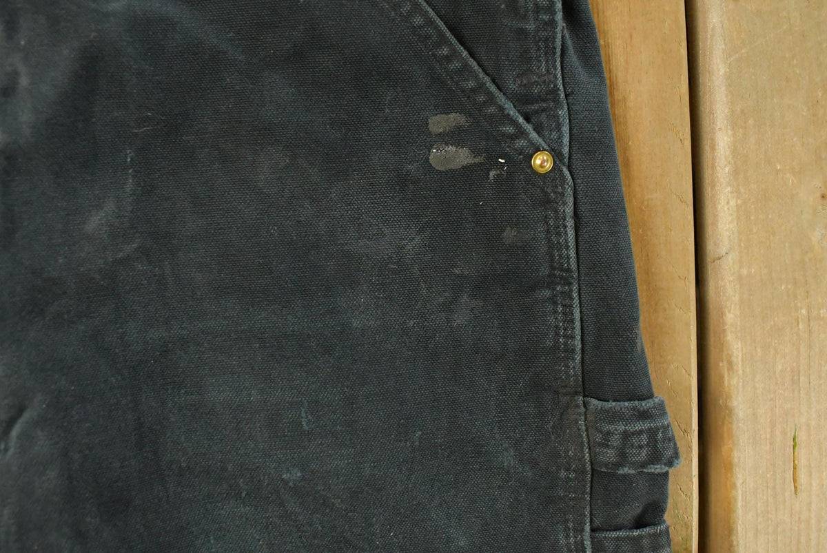 Vintage 2000s Carhartt Canvas Overalls Men's 36 x 25 from propervintagecanada