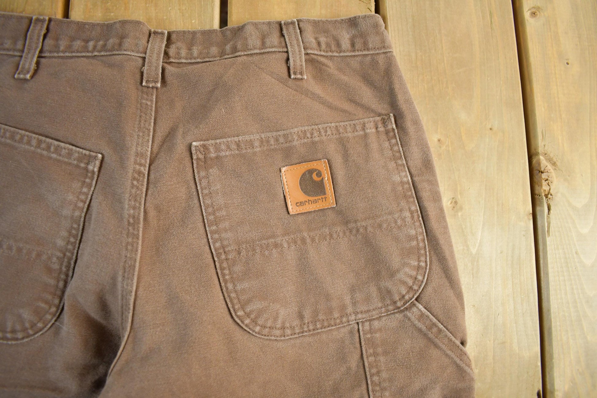 Vintage 2000s Carhartt Carpenter Work Pants Men's 33 x 29.5 from propervintagecanada