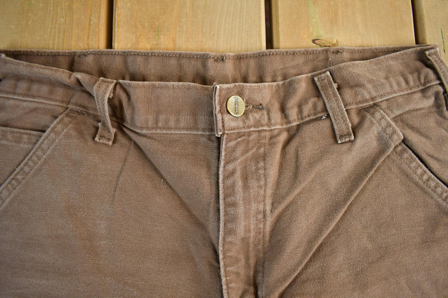 Vintage 2000s Carhartt Carpenter Work Pants Men's 33 x 29.5 from propervintagecanada
