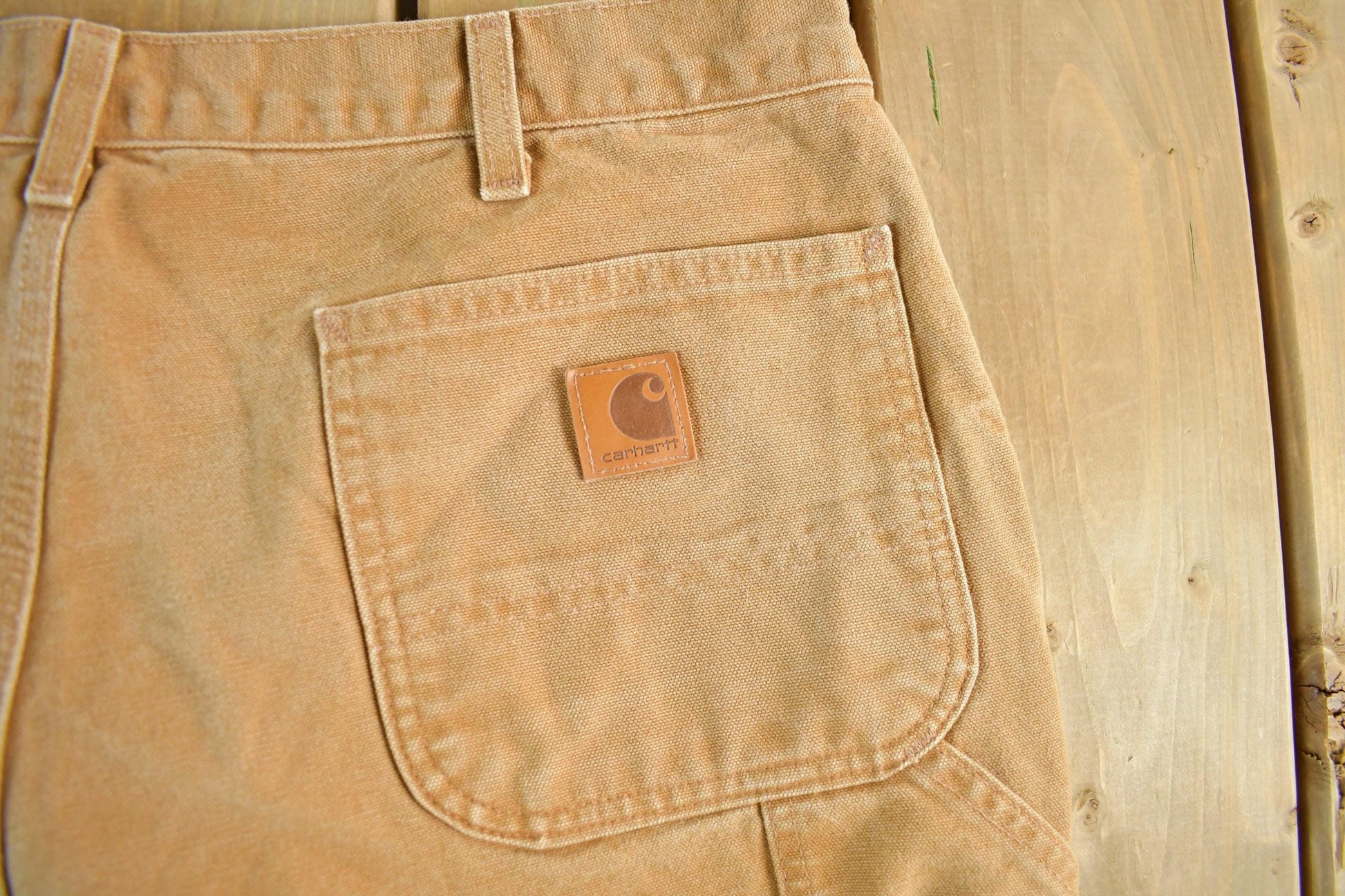 Vintage 2000s Carhartt Carpenter Work Pants Men's 34 x 31 from propervintagecanada