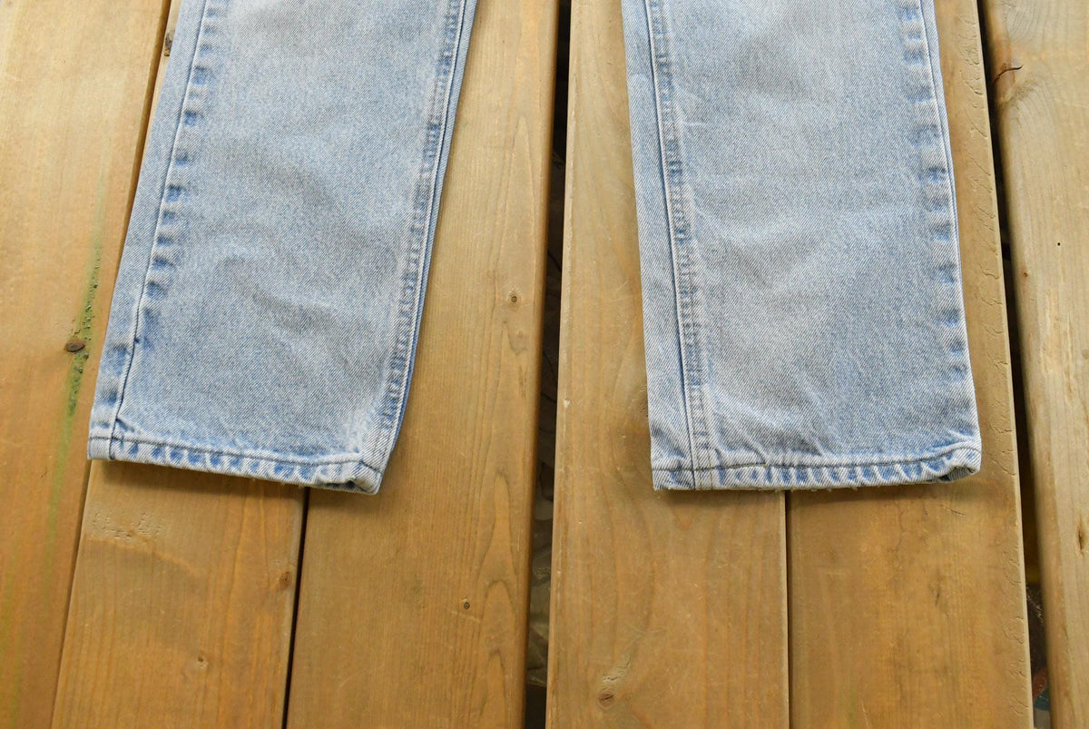 Vintage 2000s Carhartt Denim Blue Jeans Men's 33 x 29.5 from propervintagecanada