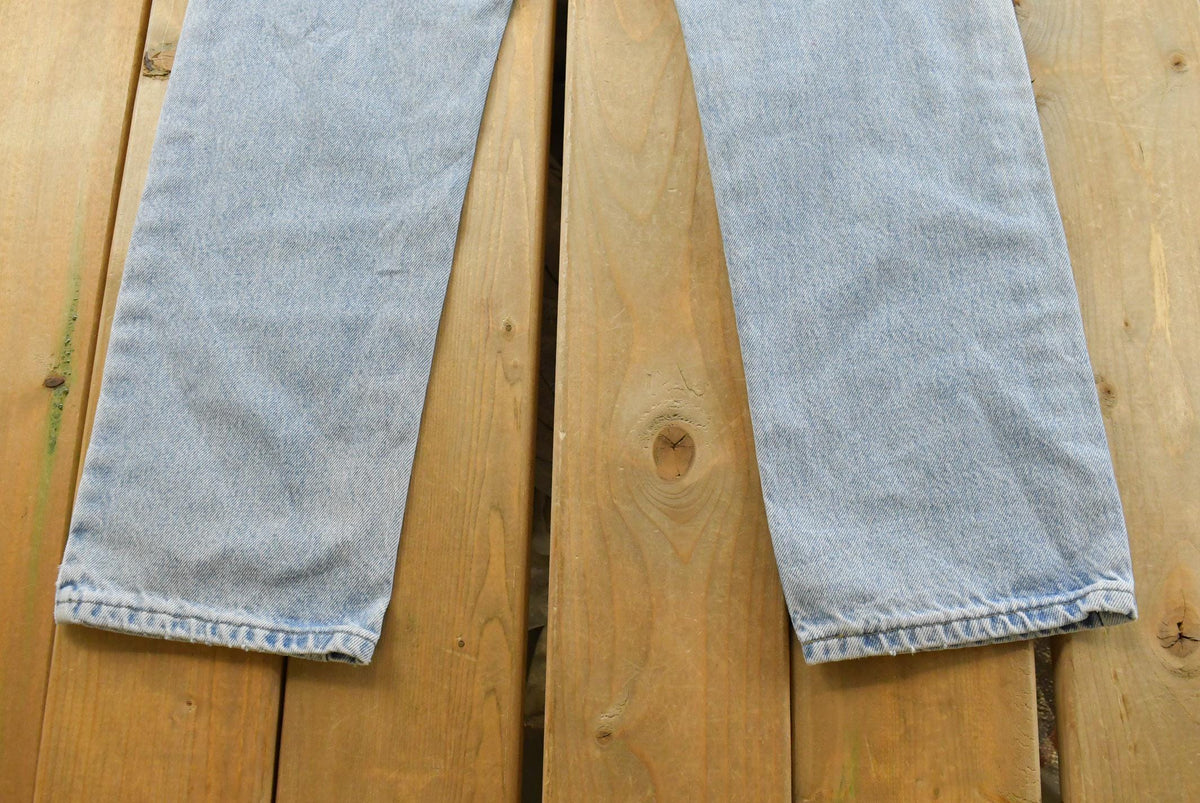 Vintage 2000s Carhartt Denim Blue Jeans Men's 33 x 29.5 from propervintagecanada