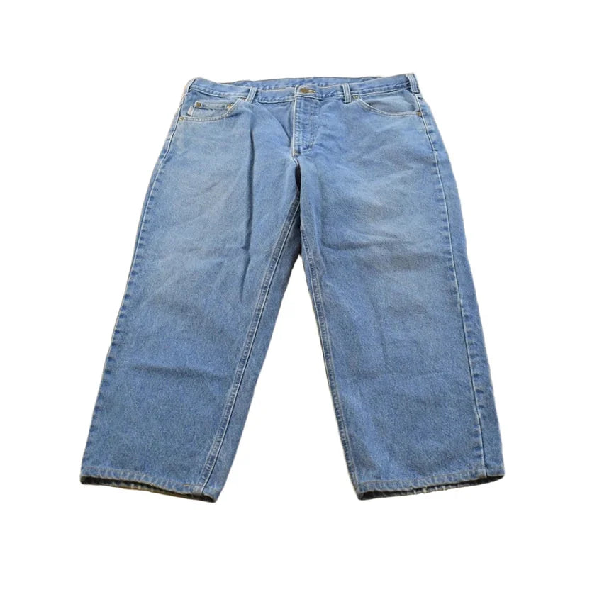 Vintage 2000s Carhartt Denim Blue Jeans Men's 38 x 25 from propervintagecanada