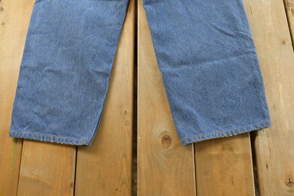 Vintage 2000s Carhartt Denim Blue Jeans Men's 38 x 25 from propervintagecanada