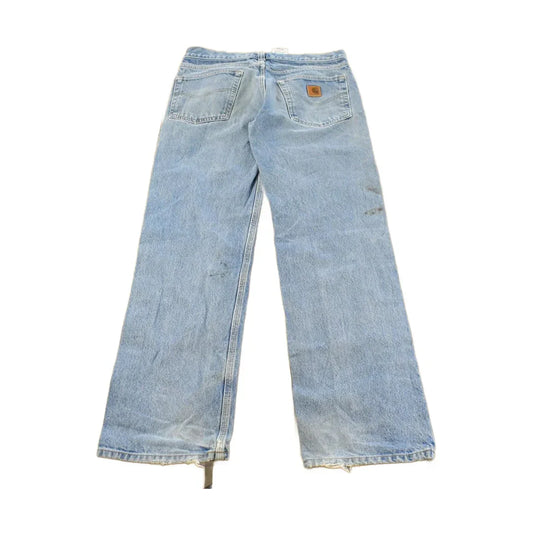 Vintage 2000s Carhartt Denim Carpenter Jeans Men's 31 x 30 from propervintagecanada