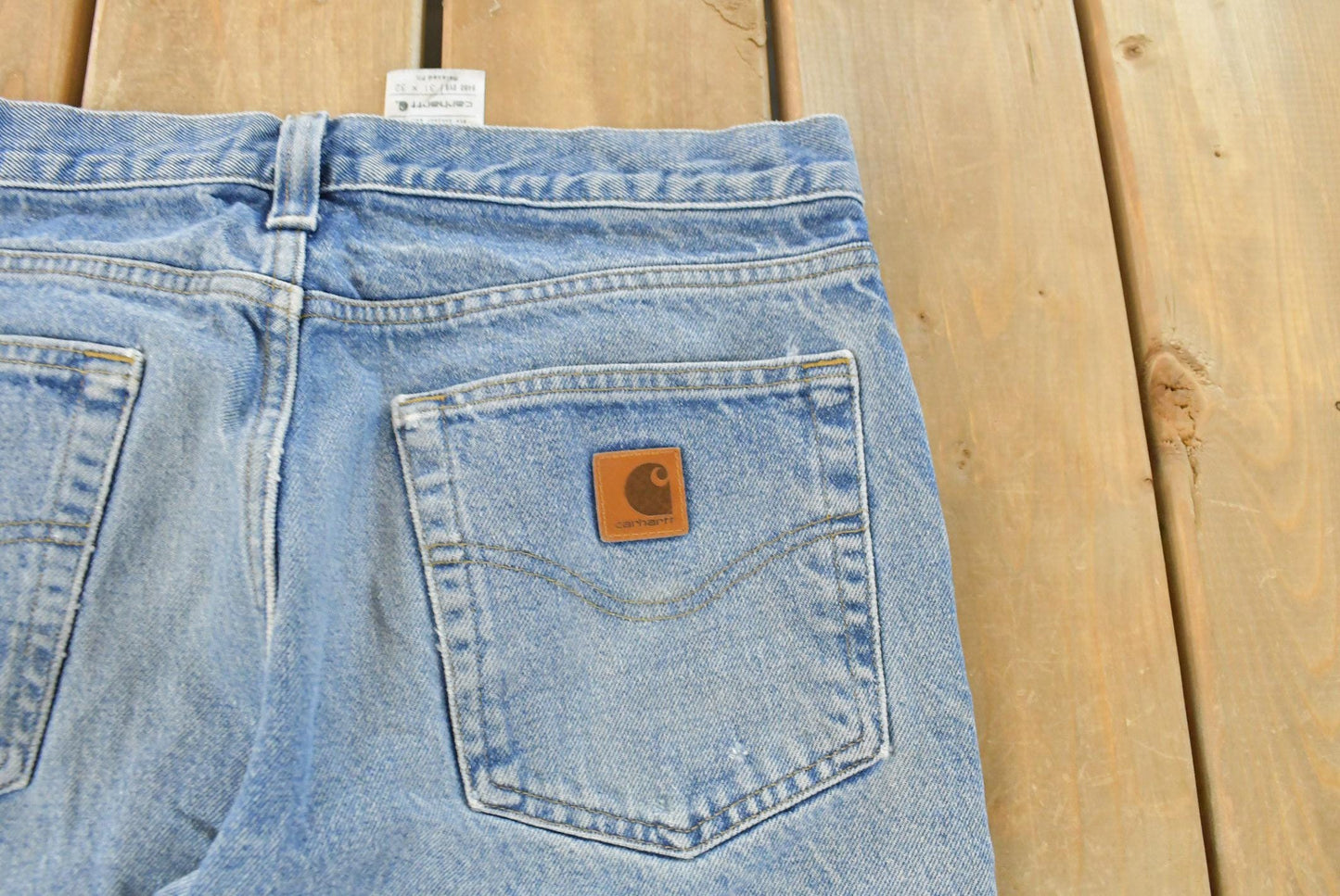Vintage 2000s Carhartt Denim Carpenter Jeans Men's 31 x 30 from propervintagecanada