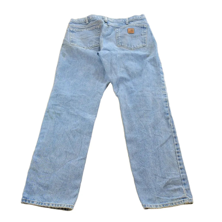 Vintage 2000s Carhartt Denim Jeans Men's 33 x 31 from propervintagecanada