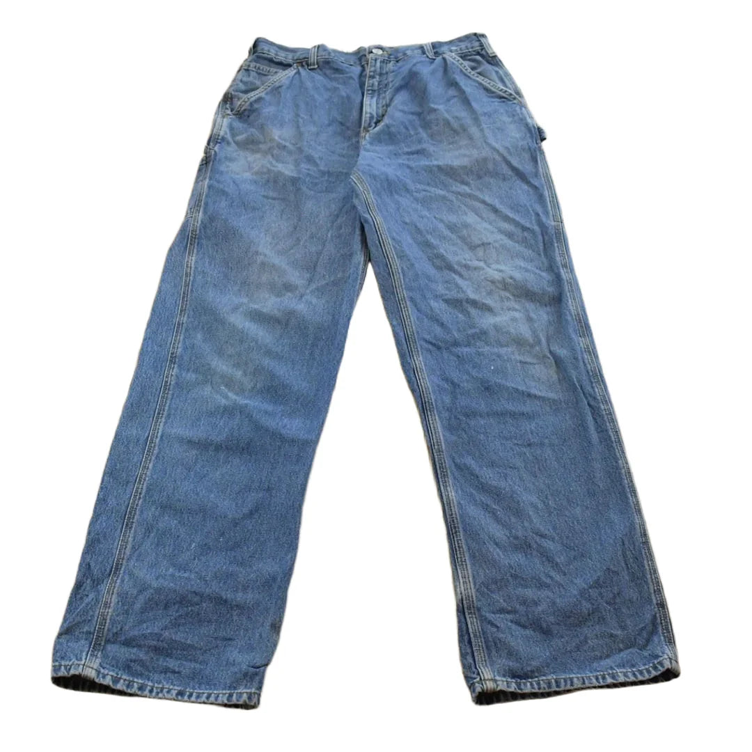 Vintage 2000s Carhartt Denim Jeans Men's 33 x 32 from propervintagecanada