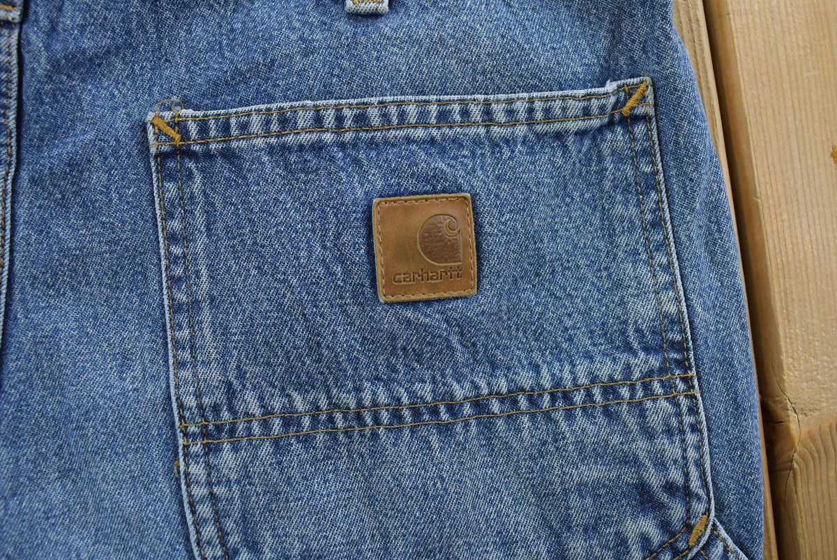 Vintage 2000s Carhartt Denim Jeans Men's 33 x 32 from propervintagecanada