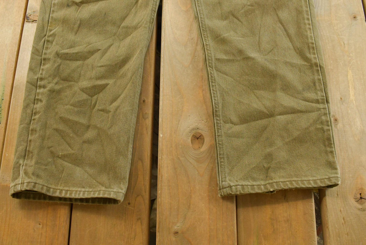 Vintage 2000s Carhartt Denim Work Jeans Men's 34 x 30 from propervintagecanada
