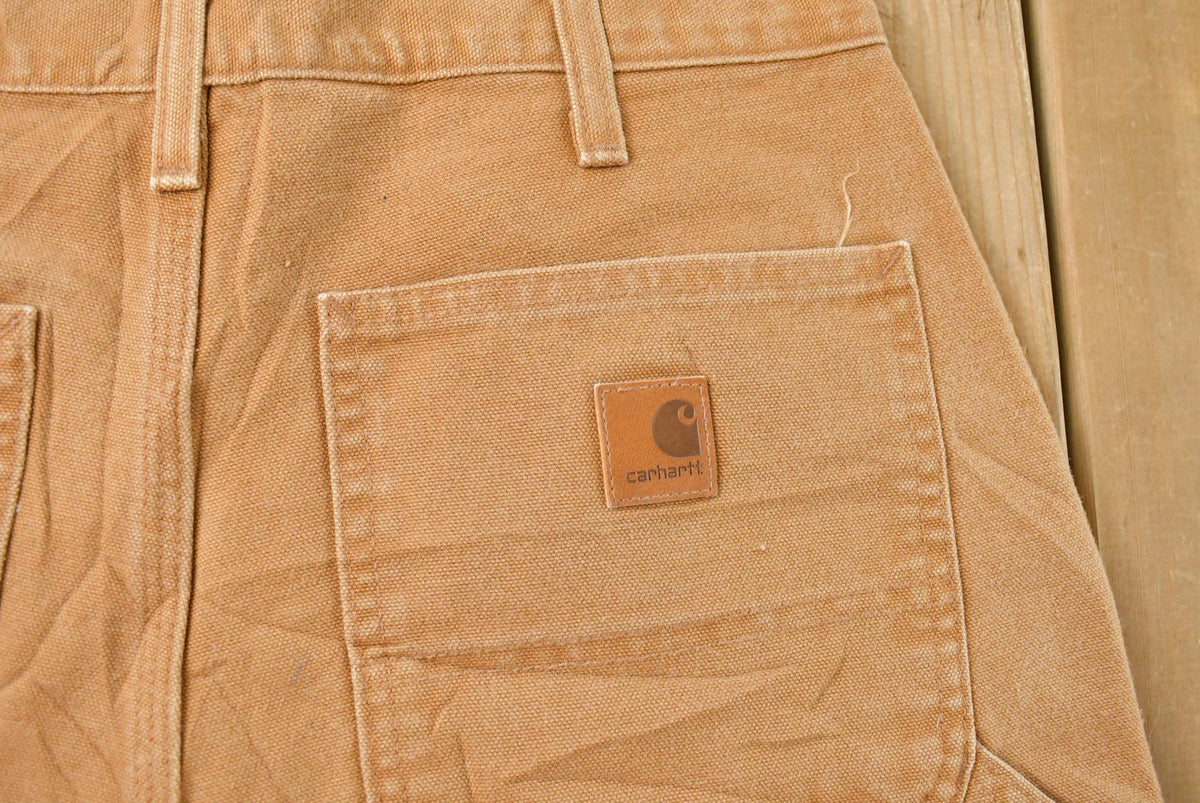 Vintage 2000s Carhartt Distressed Canvas Shorts Men's 30 from propervintagecanada