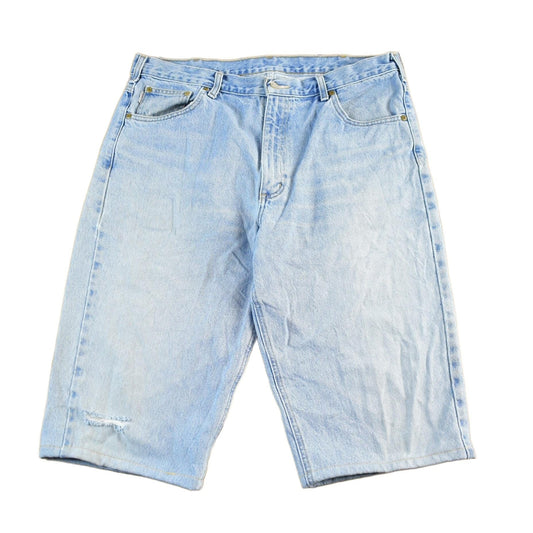 Vintage 2000s Carhartt Distressed Denim Shorts Men's 36 from propervintagecanada