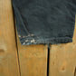 Vintage 2000s Carhartt Distressed Double Knee Denim Work Jeans Men's Medium 33 x 32 from propervintagecanada