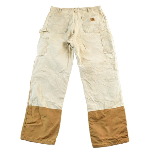 Vintage 2000s Carhartt Double Knee Brush Pants Men's 34 x 31 from propervintagecanada