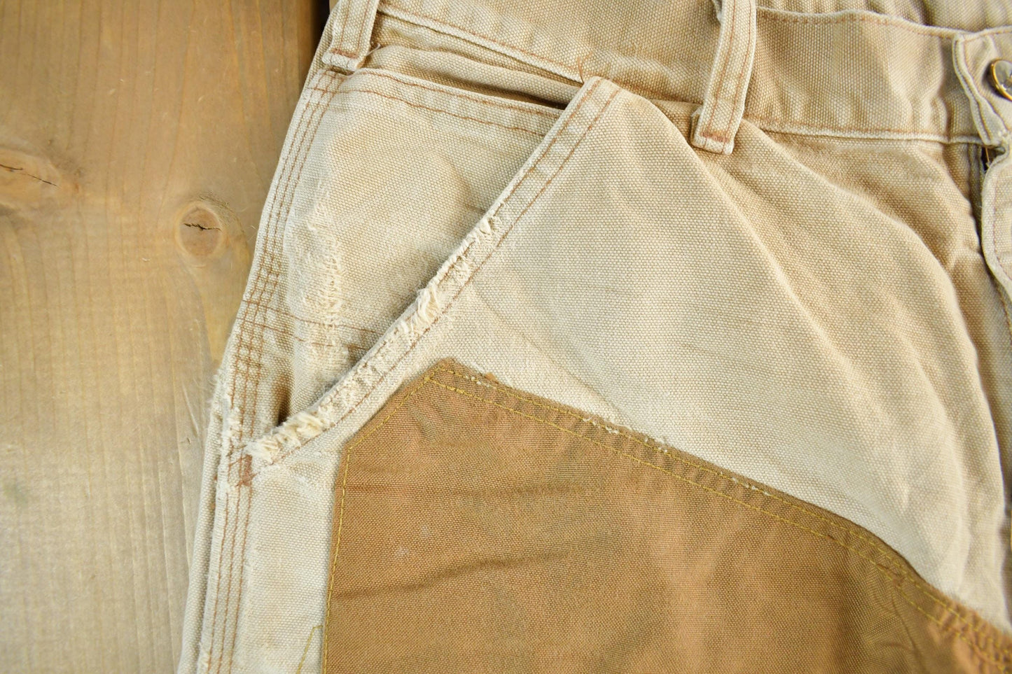 Vintage 2000s Carhartt Double Knee Brush Pants Men's 34 x 31 from propervintagecanada