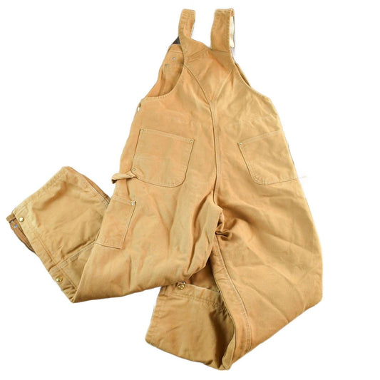 Vintage 2000s Carhartt Double Knee Canvas Overalls Men's 36 x 28 from propervintagecanada